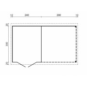 Palmako Cabin Ella 6.9 + 8.2m2 Palmako Cabins